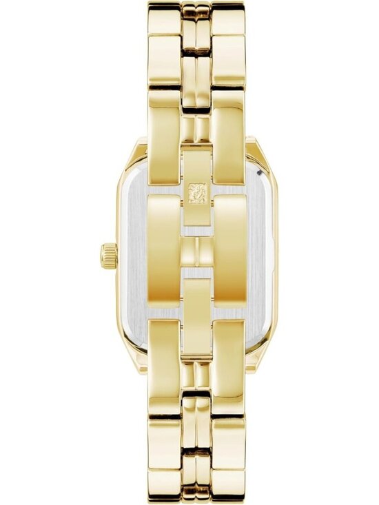 Anne Klein Women\'s Gold Analog Quartz Roman Numeral Octagonal Bracelet Watch main image 4